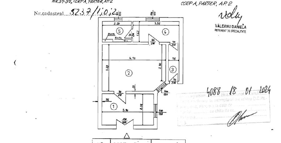 Propun spre vânzare un spațiu comercial situat pe Bulevardul Regina Maria, 80 mp - 4