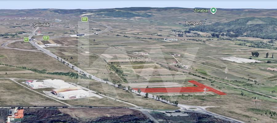 De Vanzare Terenuri 16.232 mp - Zona industriala Selimbar - 6