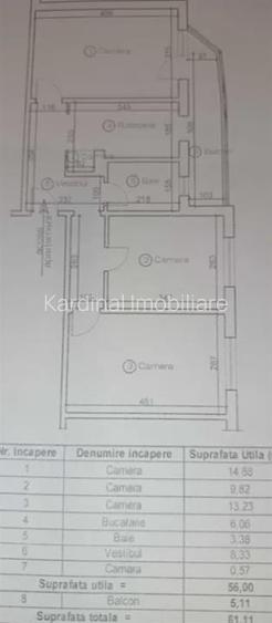 🏡 Apartament 3 camere decomandat | Astra Muncitorilor | Etaj 3/4 | Balco - 7