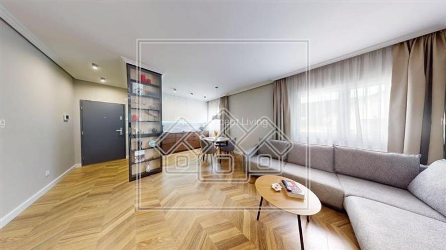 Apartament de vanzare in Sibiu - mobilat modern - etaj 2 - - 5