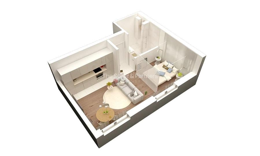 Imobil in Bloc Tip Vila - 12