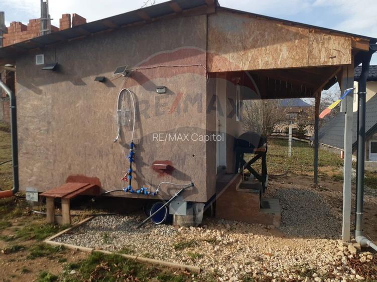 Teren de vanzare, 1050mp  cu proiect de casă in  Zarnesti/Tohanita - 11