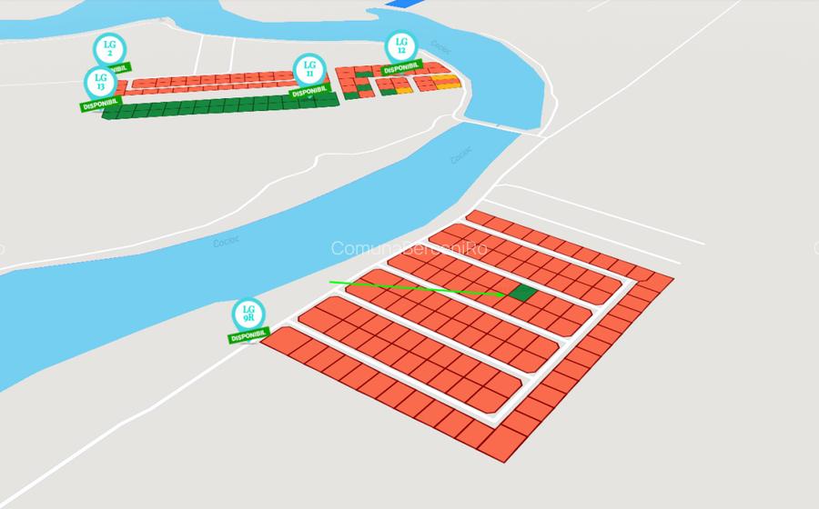 Teren Intravilan 328mp in zona lacului - Manastirii | #LG9R - 4