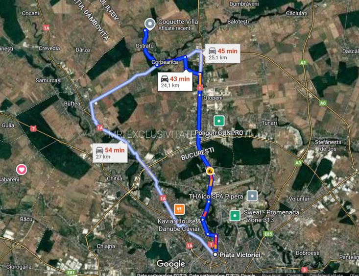 Teren de vânzare în Corbeanca –  Ostratu, parcelabil, comision 0% - 4