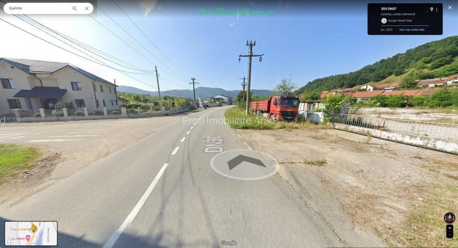 Teren 7.000mp intravilan construibil, front 160ml DN57- Eselnita, la Dunare - 9