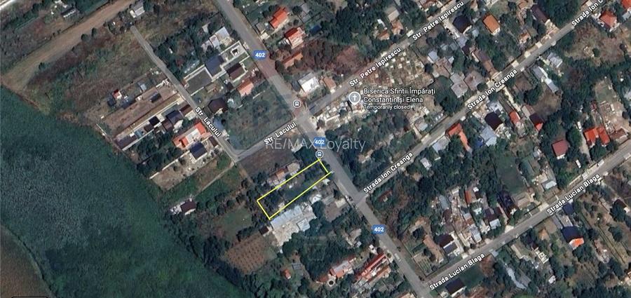 Teren intravilan cu acces la asfalt + deschidere la apă (Mostiștea) - 5