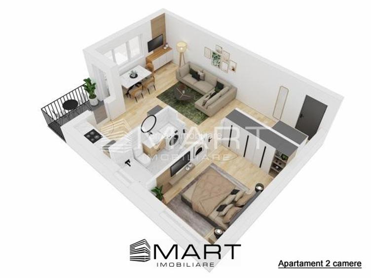 Apartament 2 camere la CHEIE Selimbar Doamna Stanca - 5