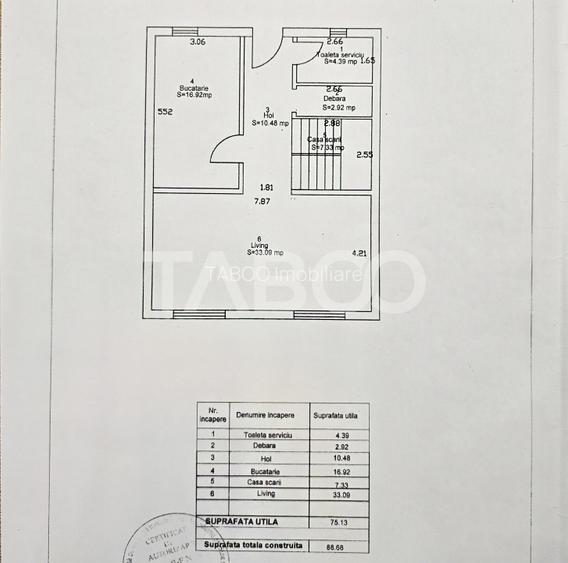 Casa moderna de vanzare mobilata 147 mpu teren 234 mp Selimbar Sibiu - 1