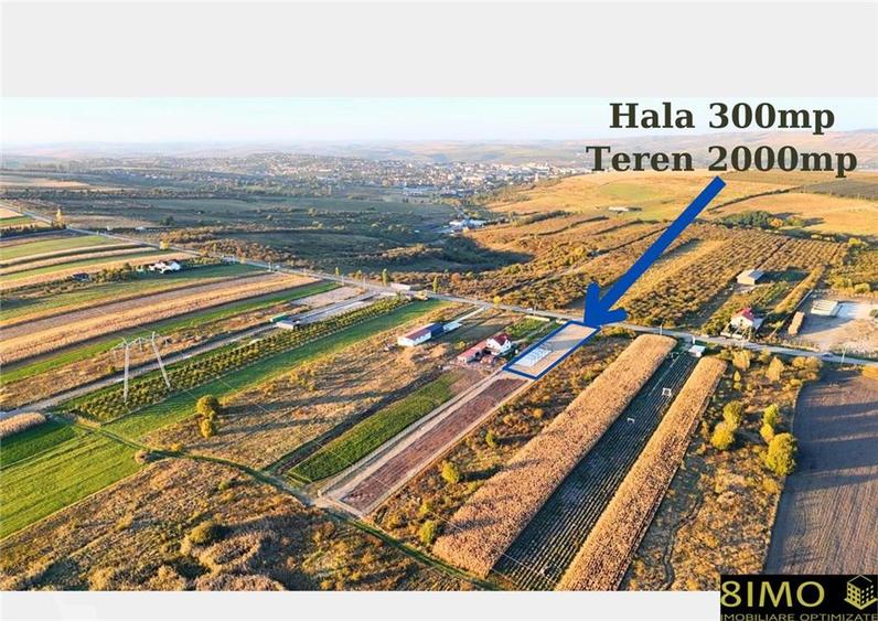 Hala de inchiriat- Strada DN2E Falticeni