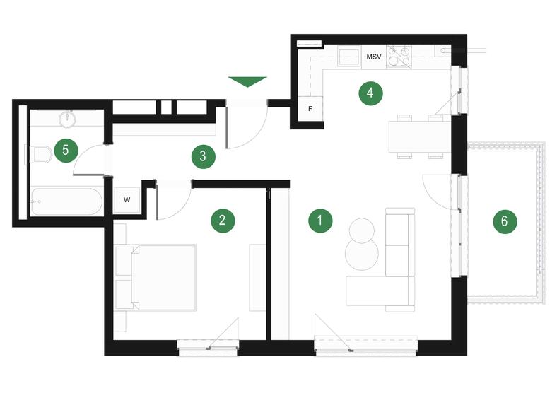 Ultimul apartament rămas  - Cel mai mic preț din catalog -  Pipera - Olga Gudynn - 1