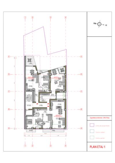 Vanzare teren 177mp Cotroceni pt constructie imobil(asociere cu teren de 217mp) - 4