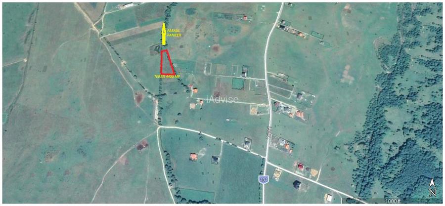 Teren superb Glejerie cu rau si priveliste de vis - 2