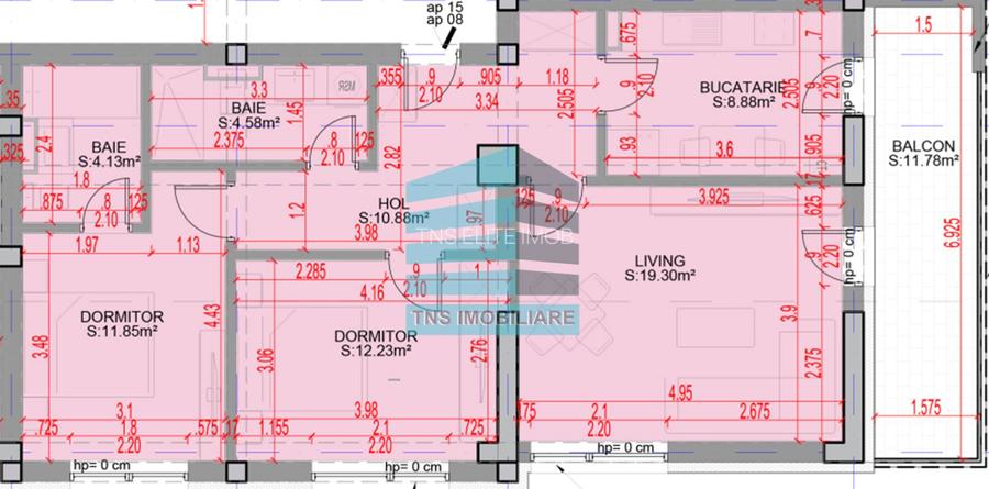 3 Camere 84 Mp,Incalzire Pardoseala,Pallady-Nicolae Teclu,Metrou - 9