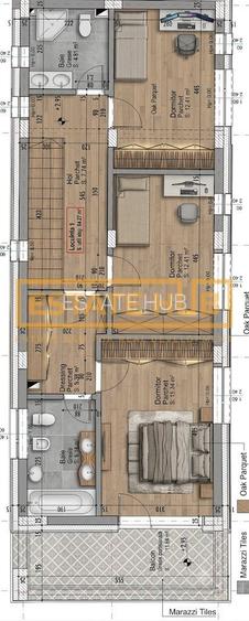Duplex premium cu eficiență energetică ridicată - Cartier Europa, Aleea Muzicii - 10