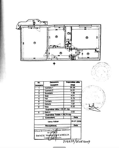 Tei Maica Domnului apartament cu 2 camere de vanzare - 18