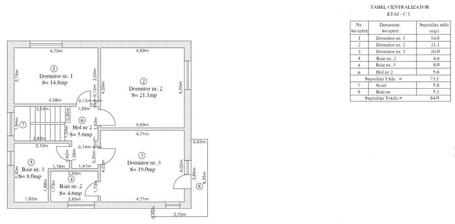 Casa 4 camere 150mp | Corbeanca Tamasi | 0 comision | teren liber 330mp - 5