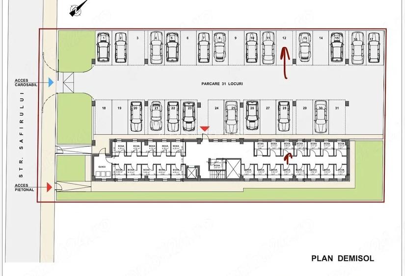 Apartament 3 camere + boxă + loc de parcare – Zona Campus, Constanța - 6