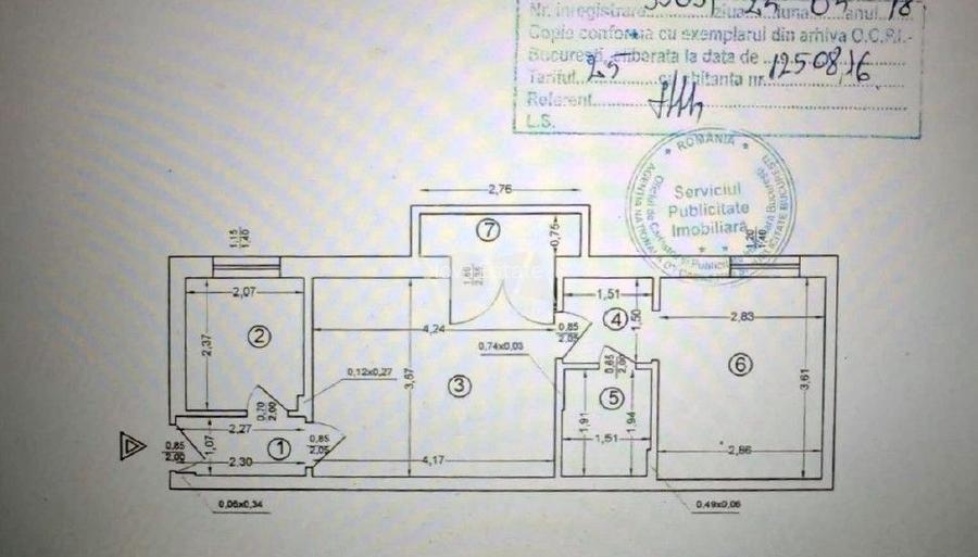 De vânzare: apartament 2 camere- Piata Romana lângă Metrou - 8
