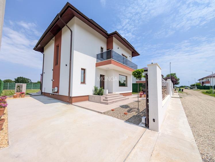 Casa 4 camere 130mp | 0 comision | Balotesti Saftica | 700mp teren | panouri - 2