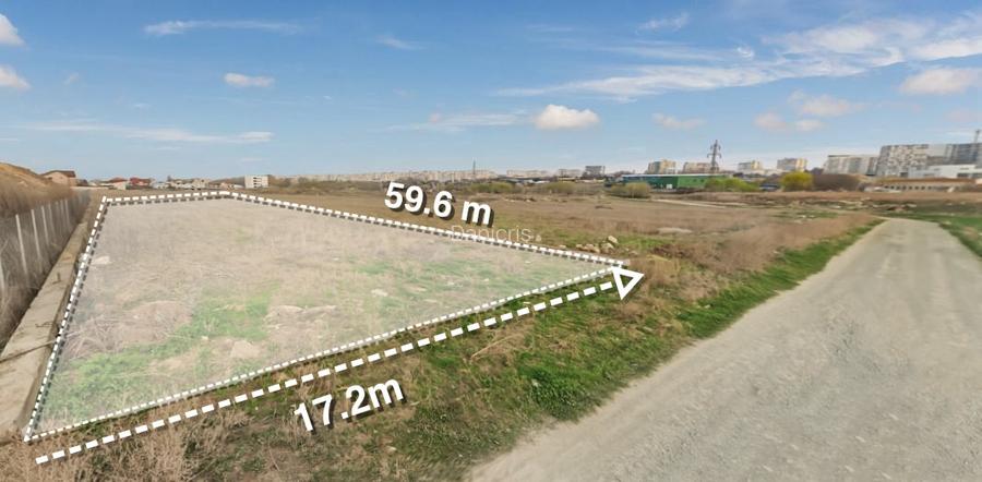 Teren intravilan 1.000 mp | Zona Dedeman/ proiect Bd. Madrid | Comision 0% - 7