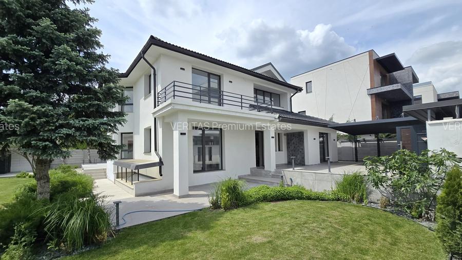 Casa superba teren 1000 mp, lift, 2 dormitoare parter, spatii ample, intimitate - 39