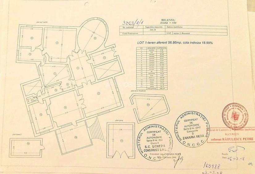 De vanzare Apartament 6 camere Vila Monument Istoric Traian Unirii LUX - 27