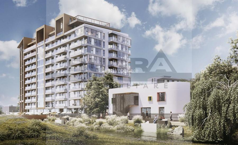 Apartament 2 camere, bloc nou, semifinisat, zona Kaufland - 3