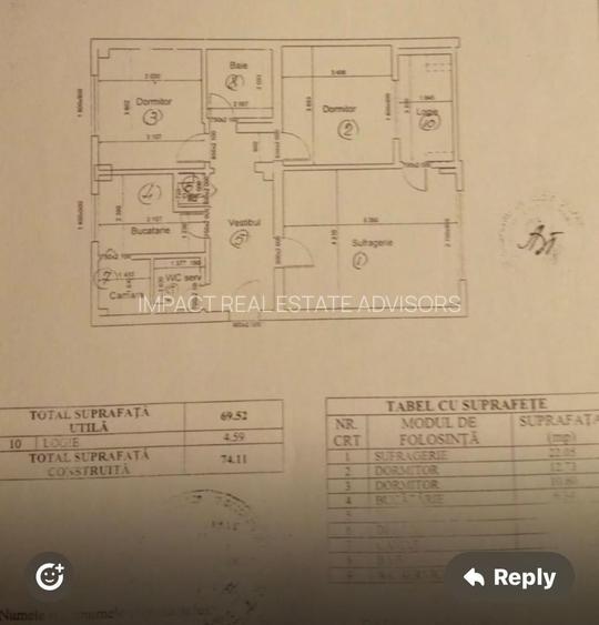 DE VANZARE | 3 CAMERE DECOMANDAT | CALEA CĂLĂRAȘILOR | METROU 5 MINUTE MUNCII - 1