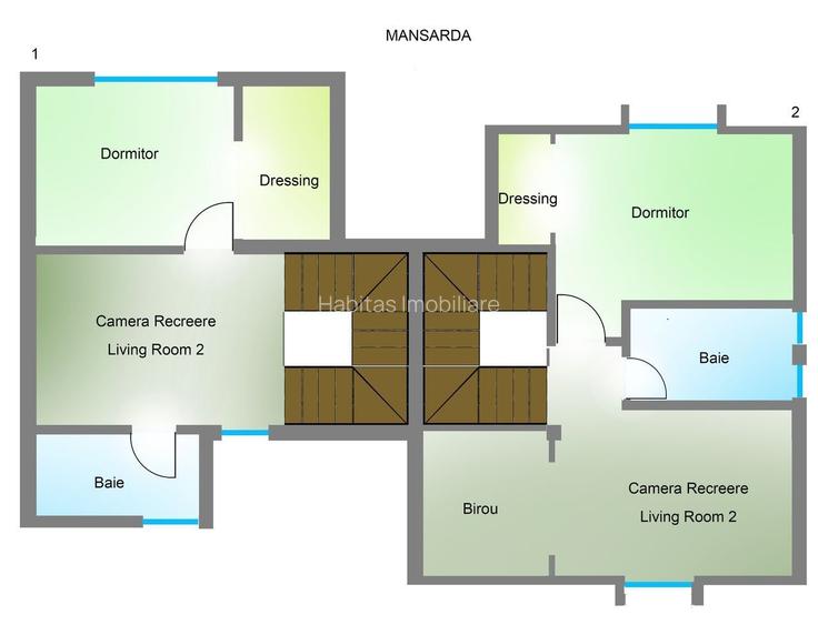 Casa noua moderna,, tip duplex,  P+E+M, zona exclusiv de case , Faget - 7