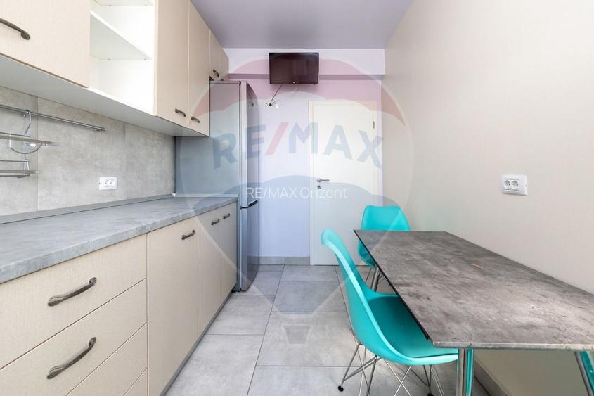 Apartament nou, decomandat, mobilat/utilat/echipat - 61mp - 12