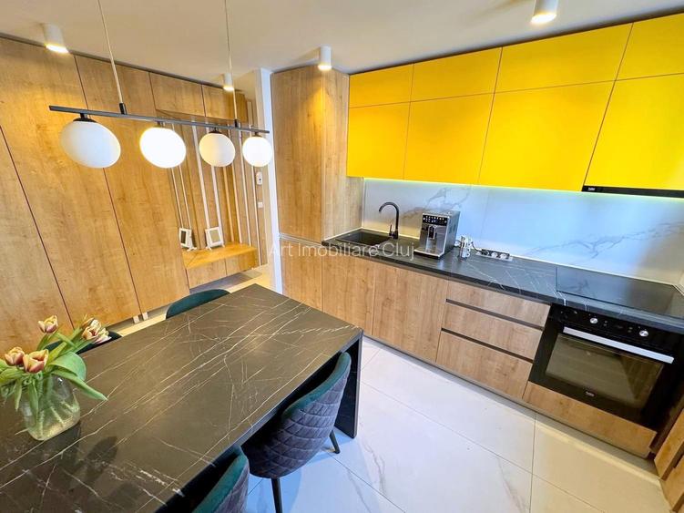 Apartament 3 camere, 2 bai, mobilat modern, cu parcare, in Gheorgheni - 2