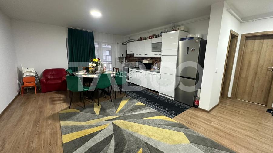 Apartament 3 camere balcon loc de parcare zona Doamna stanca Sibiu - 12
