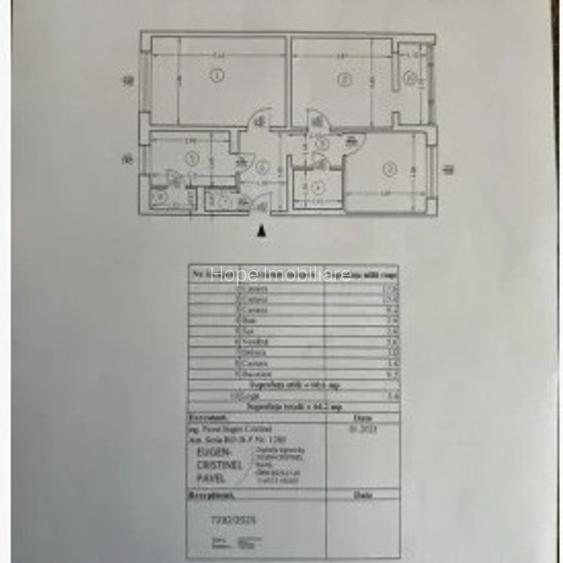 Giurgiului-Apartament de 3 camere-decomandat - 7