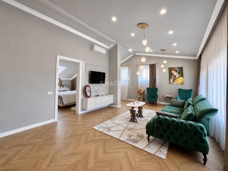 Vilă de Lux P+1+M | 3 dormitoare și 2 livinguri | Finisaje Premium | Ploiești  - 11