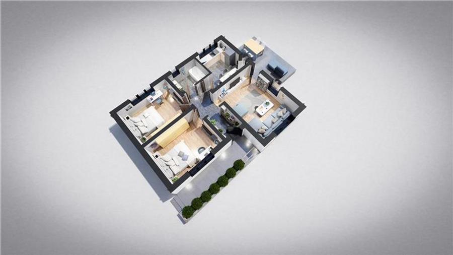 Casa cu 3 camere, 400mp, de vanzare in Miroslava-Ciurbesti