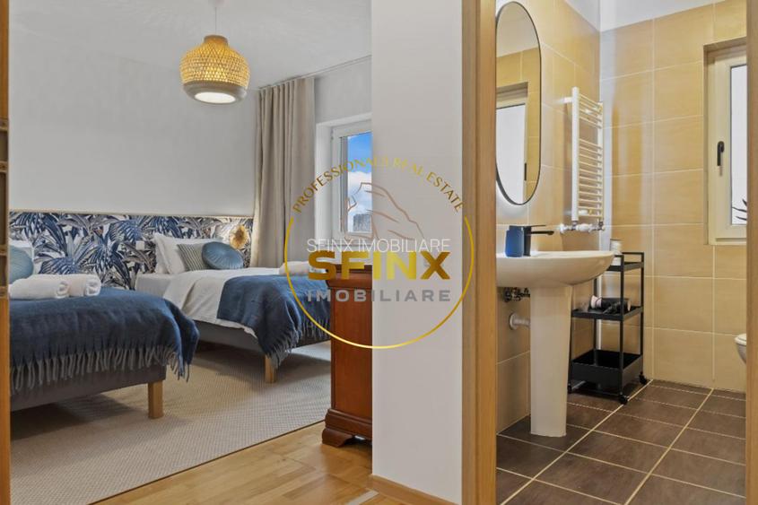 Tei, 3 room apartment for rent, 23sqm terrace, view to lake, parking - 10