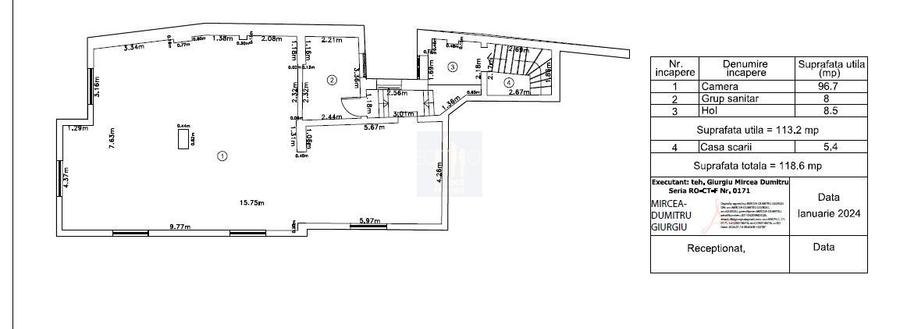 Vila Interbelica | 10 Camere | Inchiriere | Co-working | IT *Cismigiu* - 15