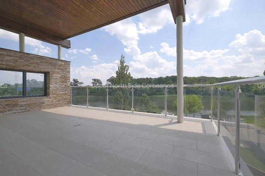 Vila spectaculoasa cu Piscina pe Malul Lacului Corbeanca | Teren 1000 mp - 2