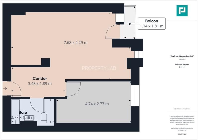 Apartament cu 2 camere,  zona Torontalului - 7