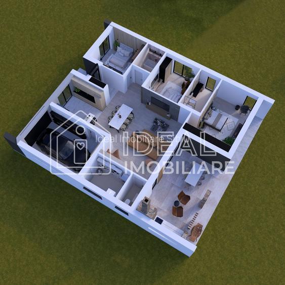 Casa Individuala Moderna cu 593 mp de curte, Sura Mica - 1