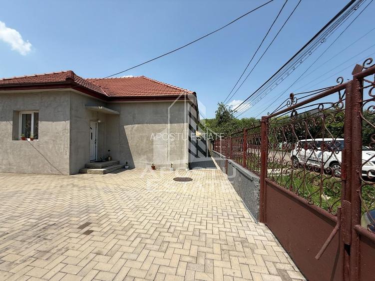 Casa individuala renovata,4 camere,garaj,teren 540 mp,Plopi - 19