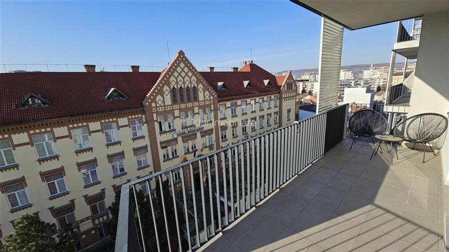 Apartament cu terasa spre oras Ansamblu  Record Park - 3