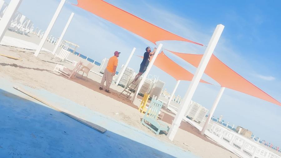 Terasa Statiunea Mamaia,malul marii-Zona Golden Palace-Complex Dorulet - 5
