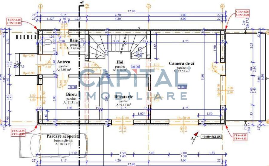 Case unifamiliale, central Dezmir. Comision 0 - 5