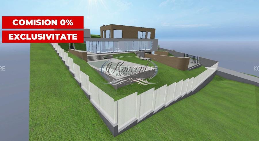 Exclusivitate 0% comision - Teren cu autorizatie pentru casa cu piscina - 9