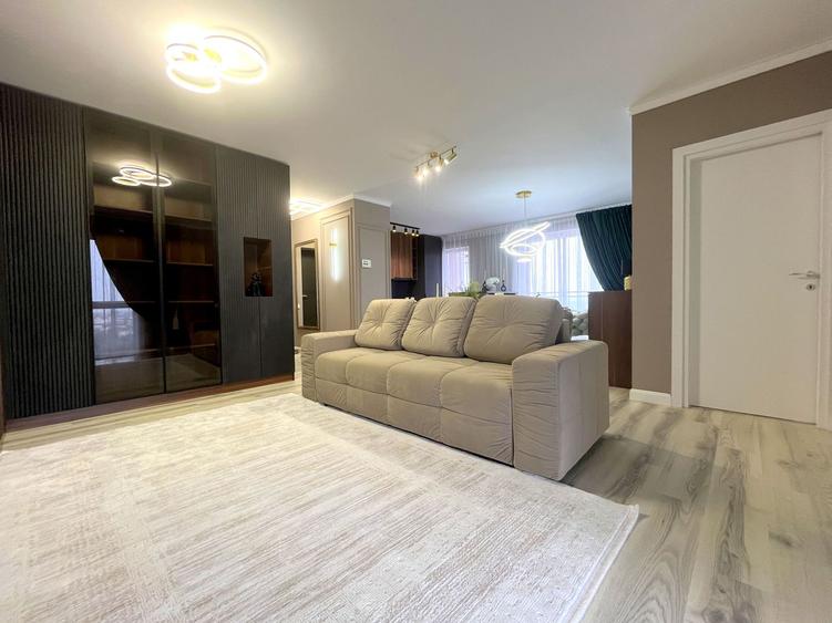 Penthouse modern, vedere panoramica Denya Forest