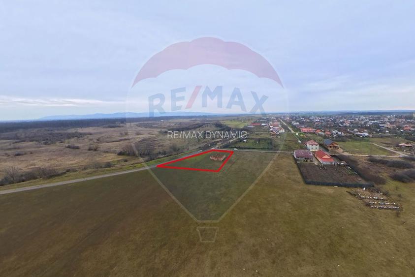 Teren generos cu două fronturi, Frumușeni – plus constructie noua - 7