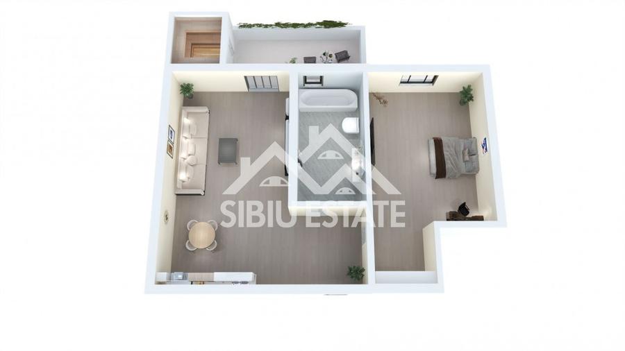 Apartament 2 camere ,Zona Lacul lui Binder