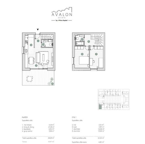 Proprietar - Apartament 3 camere Duplex | Avalon Pipera  | Piscină |Sală Fitness - 16