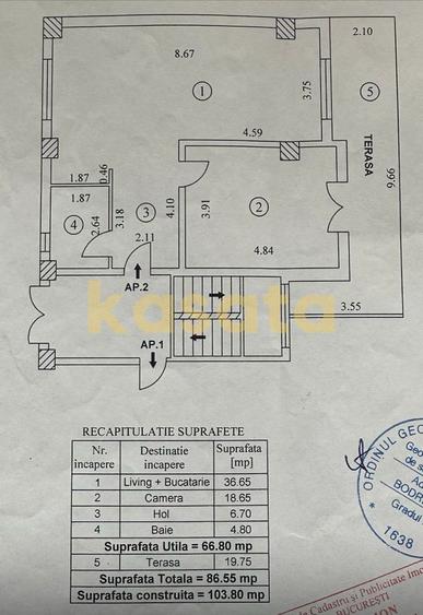 OPORTUNITATE | APARTAMENT 2 CAMERE | BANEASA | TERASA SI CURTE | PARC